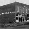 The new Post Office in early 1900 - this building still stands today at the corner of Liberty and Walled Lake Dr. 