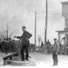 Market day in Walled Lake around 1900